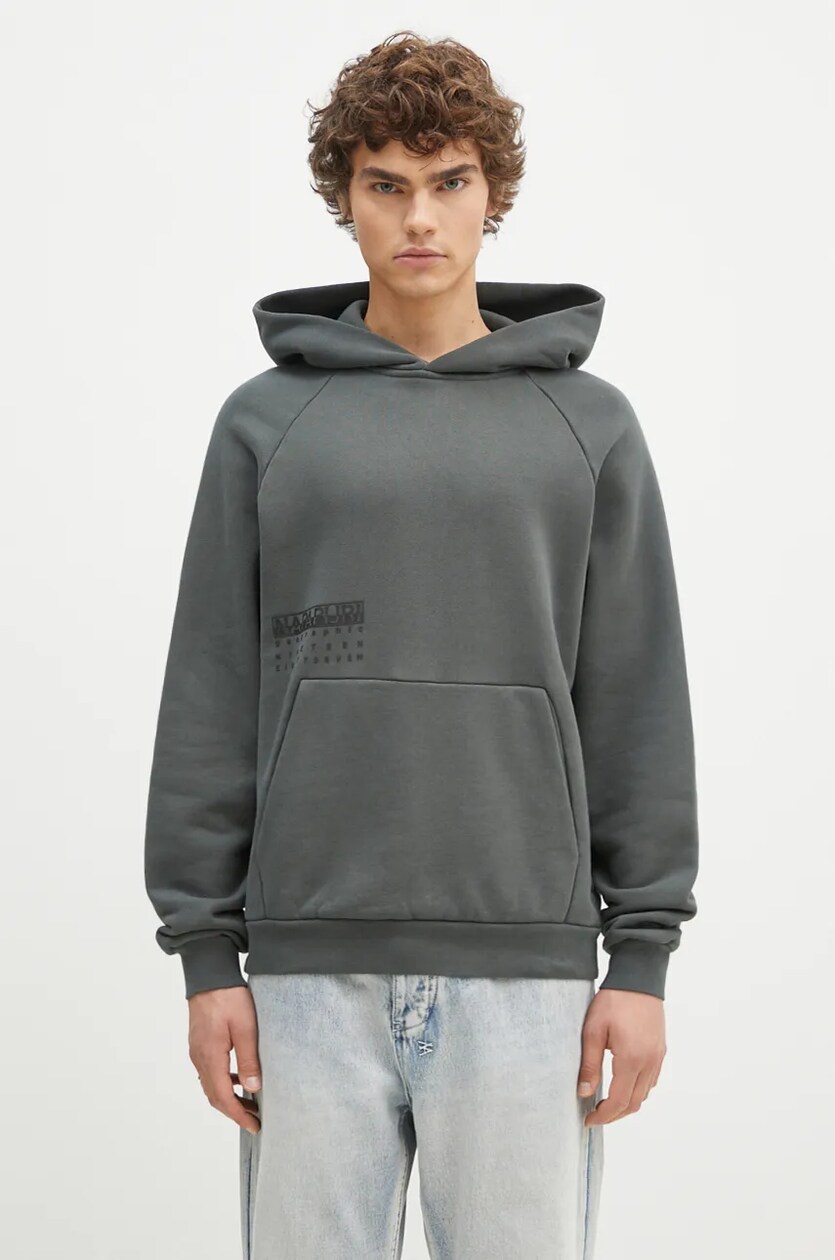 Napapijri grey hoodie sale