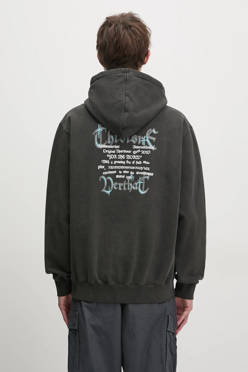 thisisneverthat cotton sweatshirt Sleepy Cat Hoodie men's