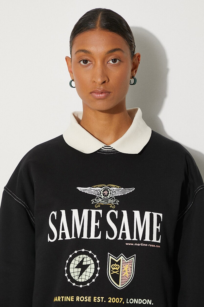 Martine Rose cotton sweatshirt Polo Neck Crew PRM EU Martine Rose cotton sweatshirt Polo Neck Crew PRM EU