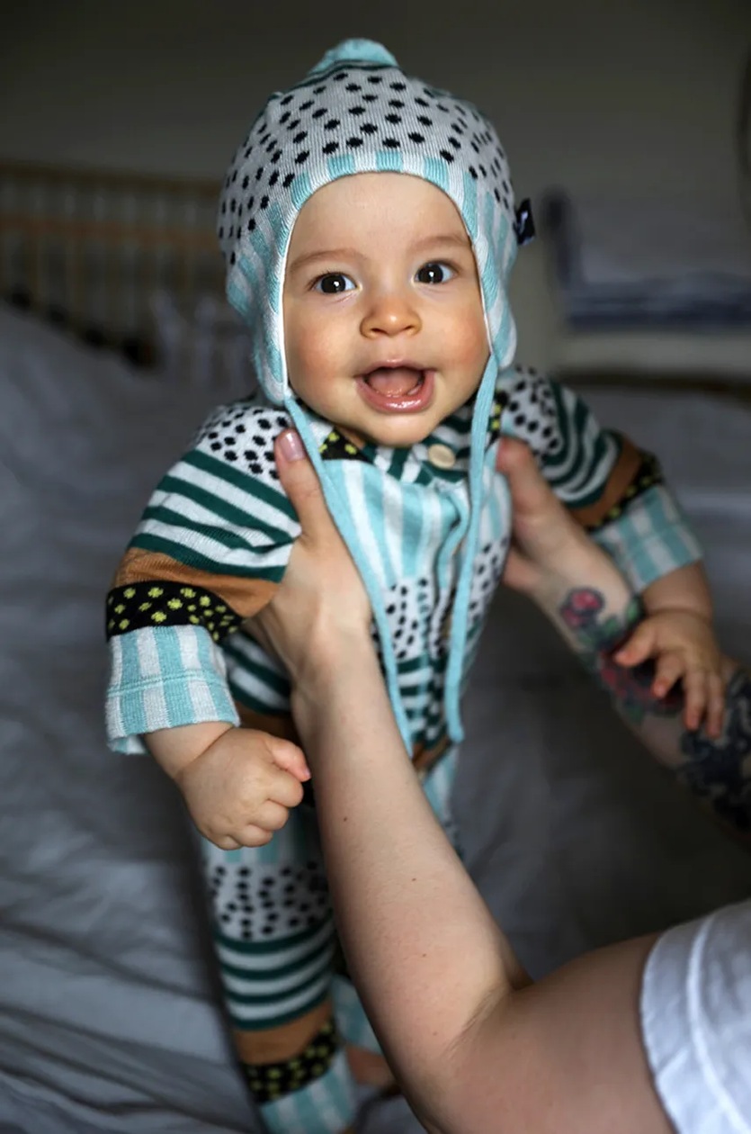 Reima rampers niemowlęcy Moomin Mysig 5200284B