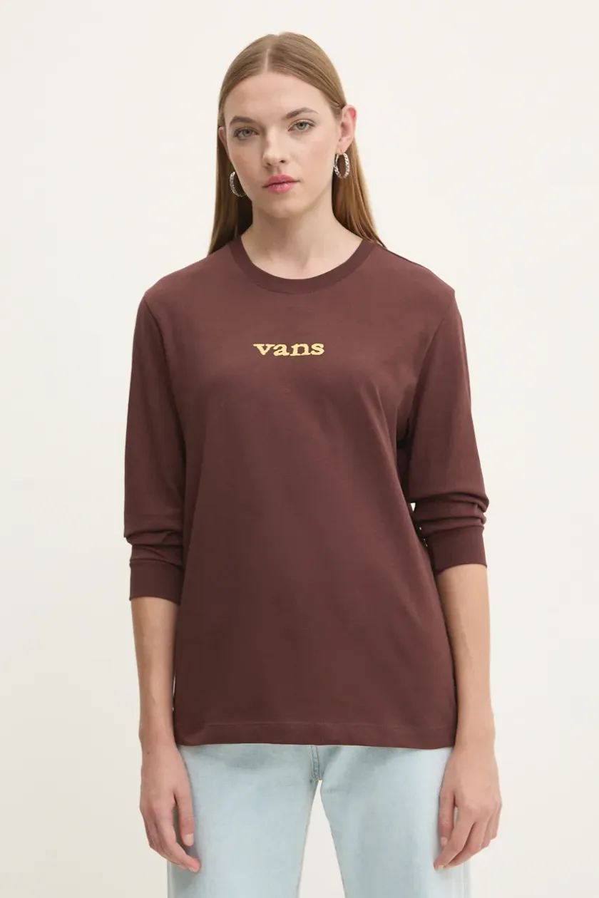 Vans top a maniche lunghe in cotone ANSWEAR