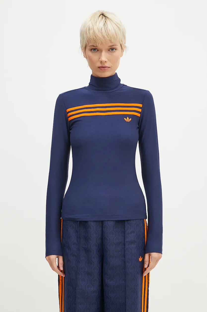 Adidas high neck long sleeve sales