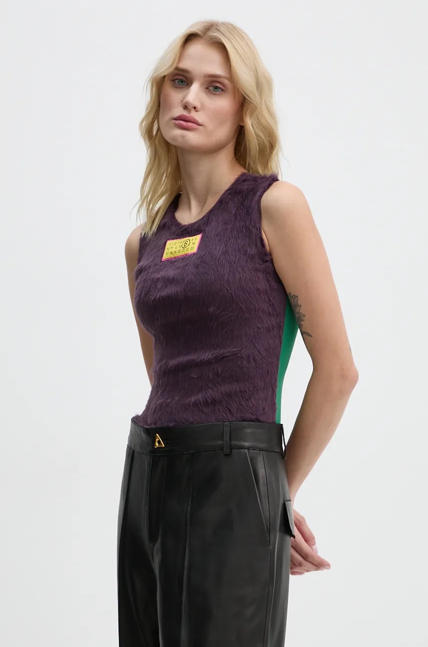 MM6 Maison Margiela フリツミティスカト S78565S52MI0009 900 MM6 Maison Margiela bodysuit PRM EU