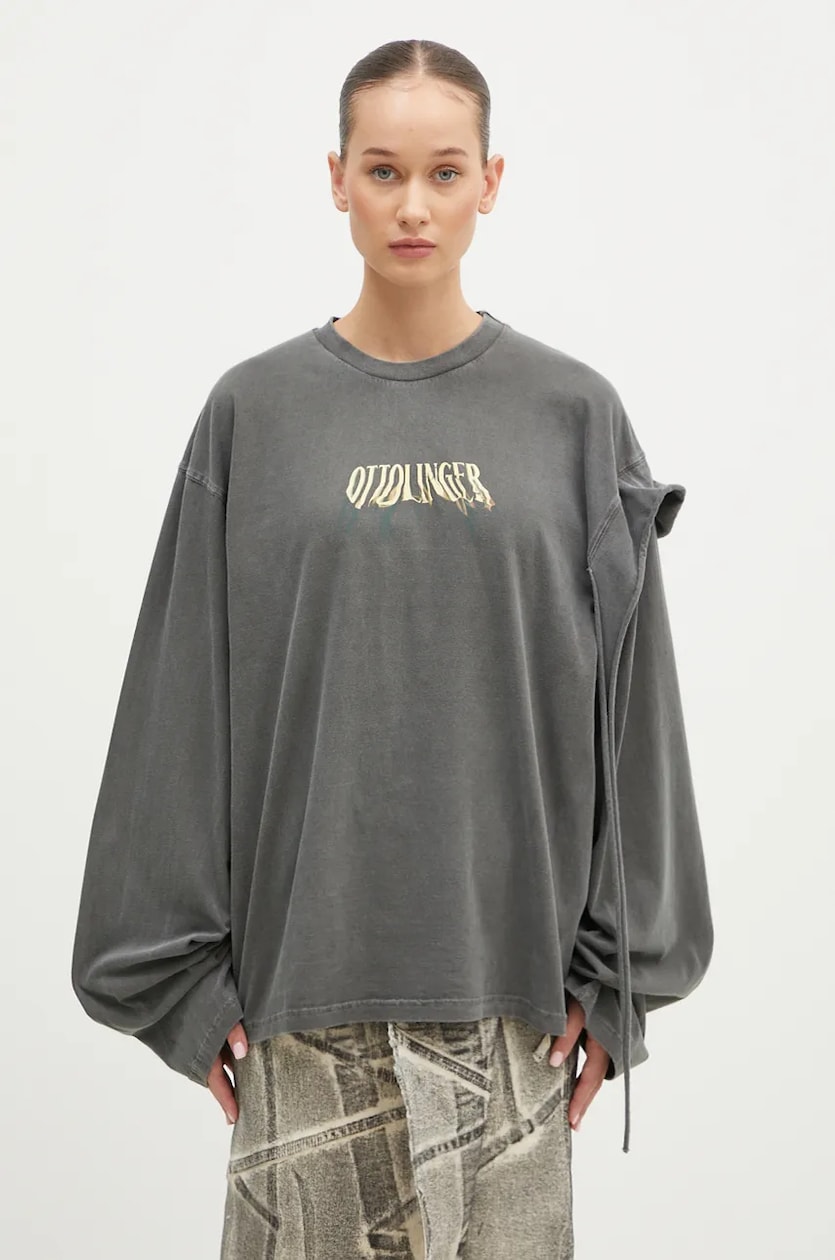 Ottolinger cotton longsleeve top Deconstructed Oversized Ottolinger cotton longsleeve top Deconstructed Oversized