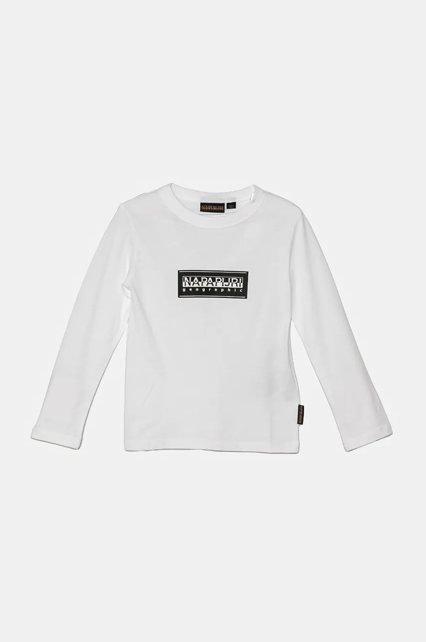 Napapijri longsleeve in cotone bambino/a S-CHAMOIS LS