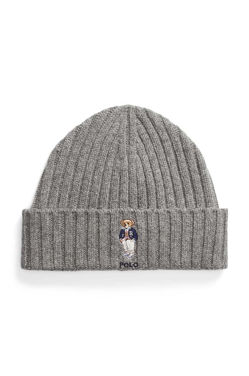 Polo Ralph Lauren wool beanie beige color thick knit 455954369