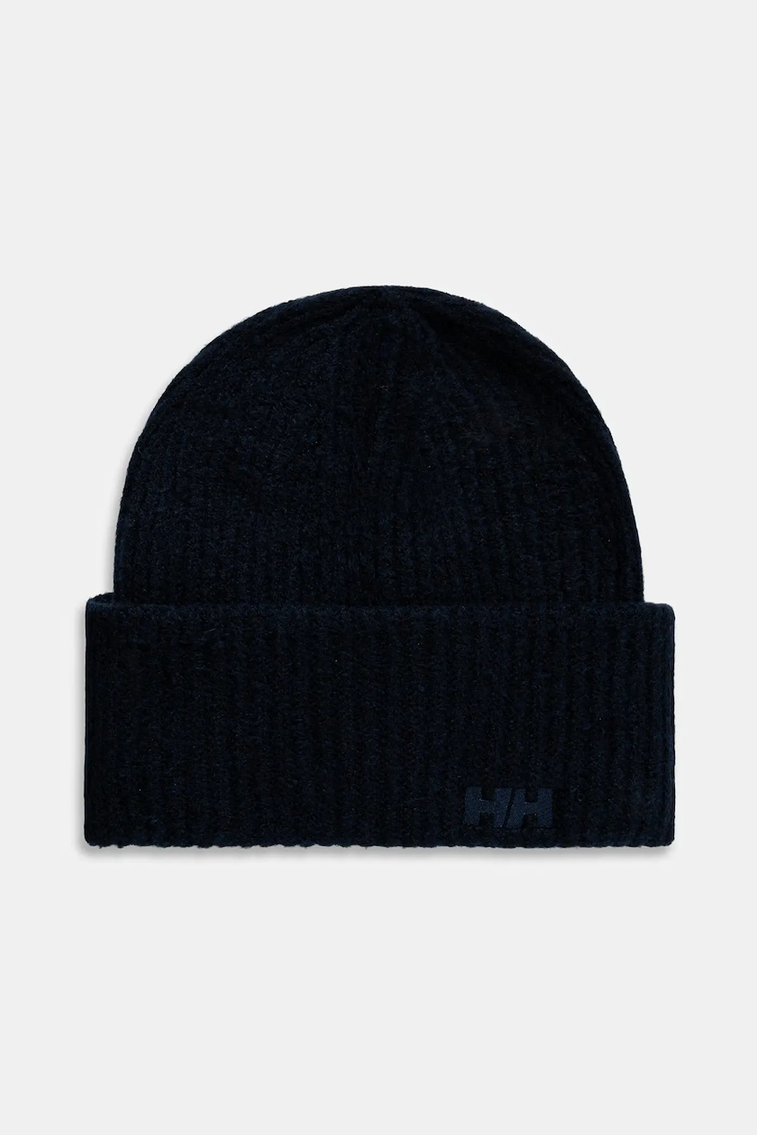 Napapijri wool beanie F-Necker black color thick knit NP0A4I820411