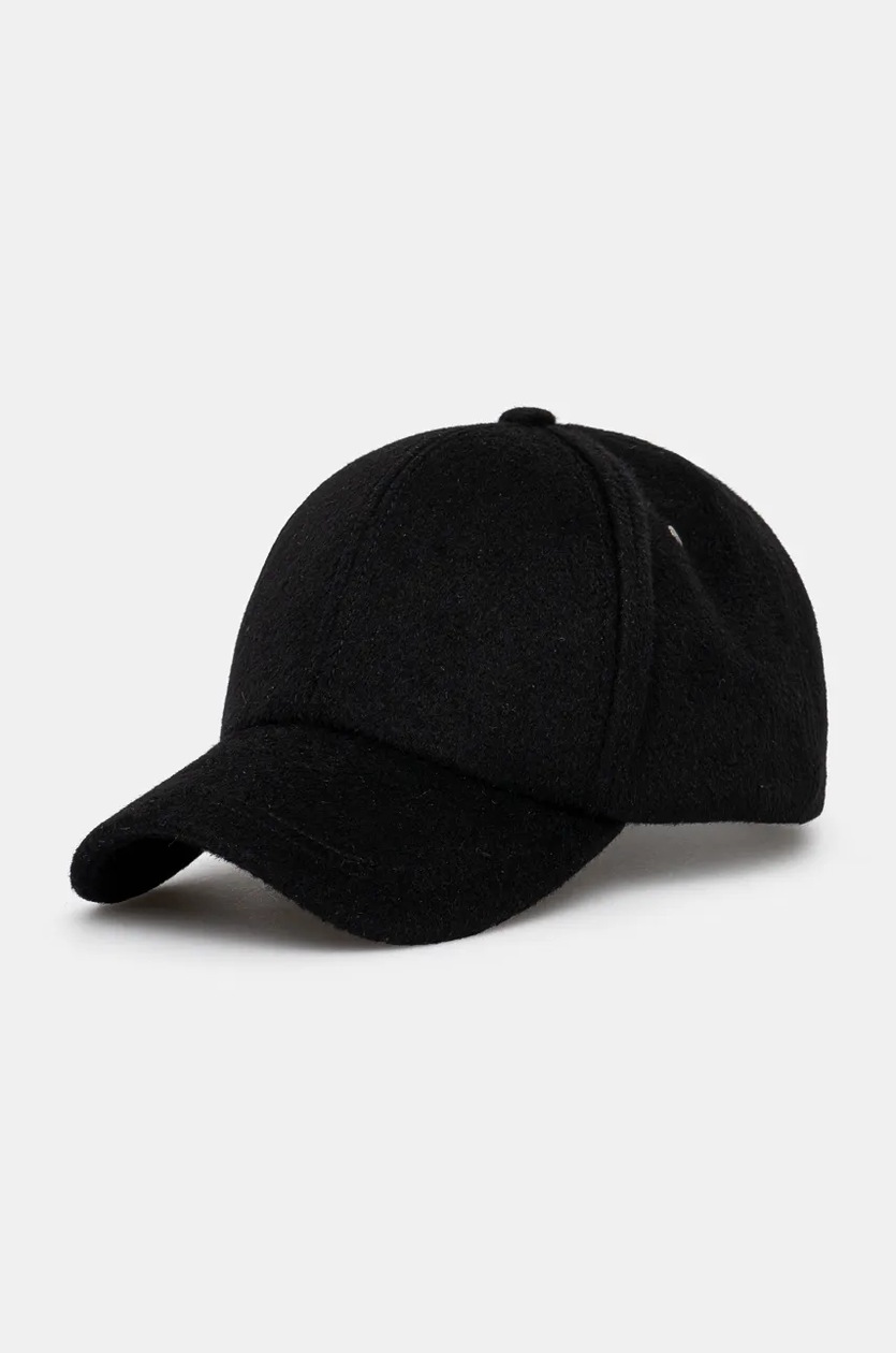 Paul Smith woolen baseball cap black color with an application M1A