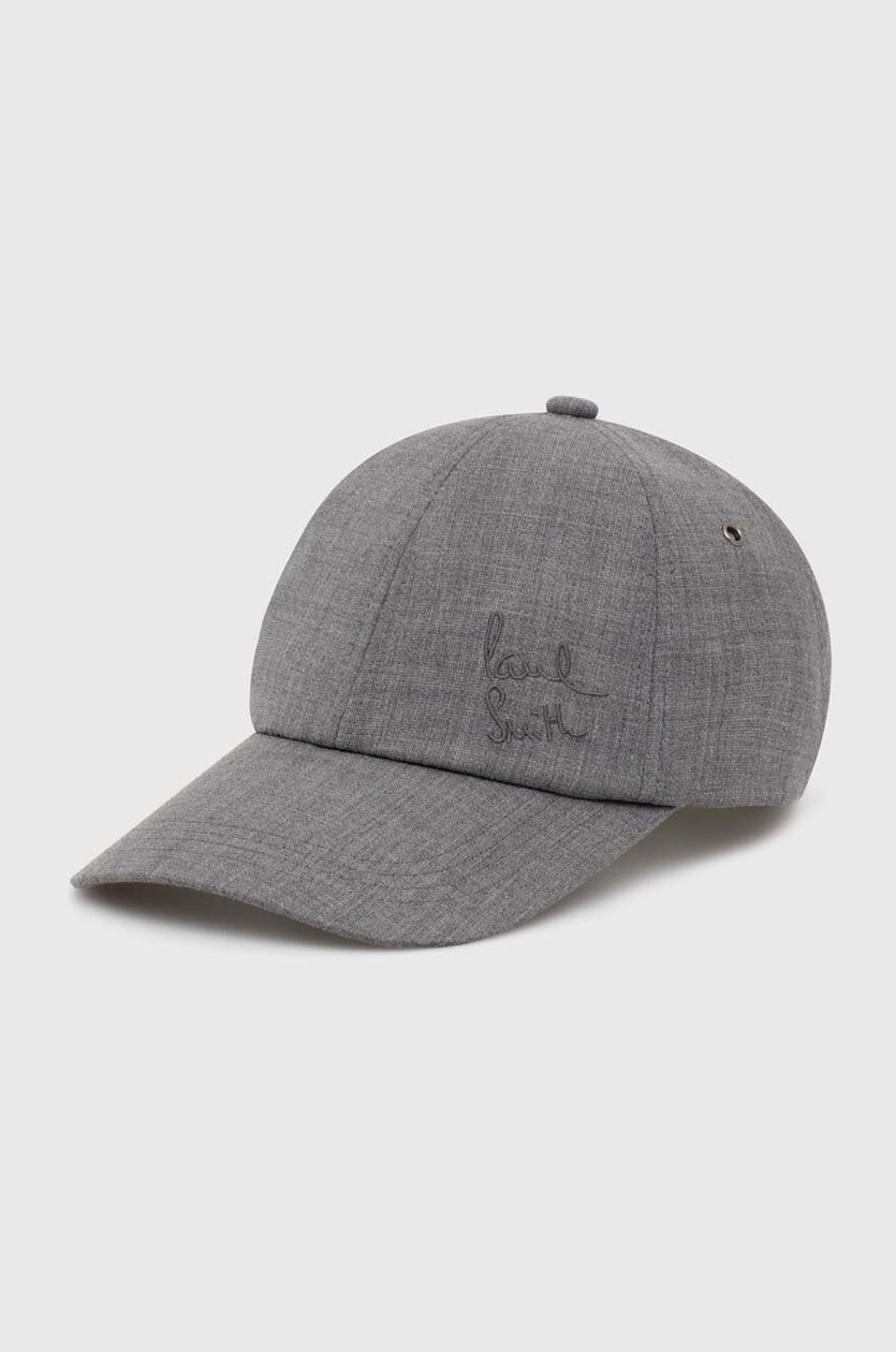 Paul Smith baseball cap gray color smooth M1A-987DT-N02212 at PRM US