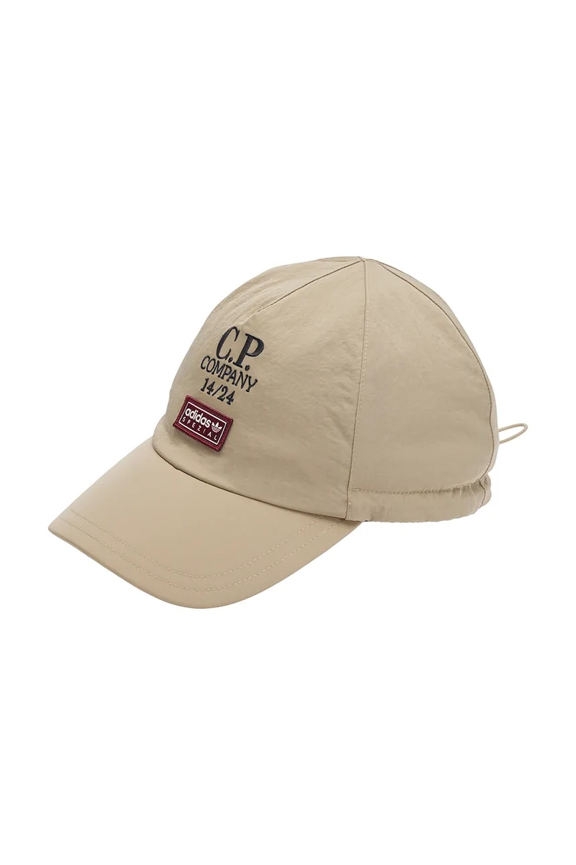 adidas Originals baseball cap adidas Originals x C.P. Company Spezial Cap beige color with an application JF3212 at PRM US