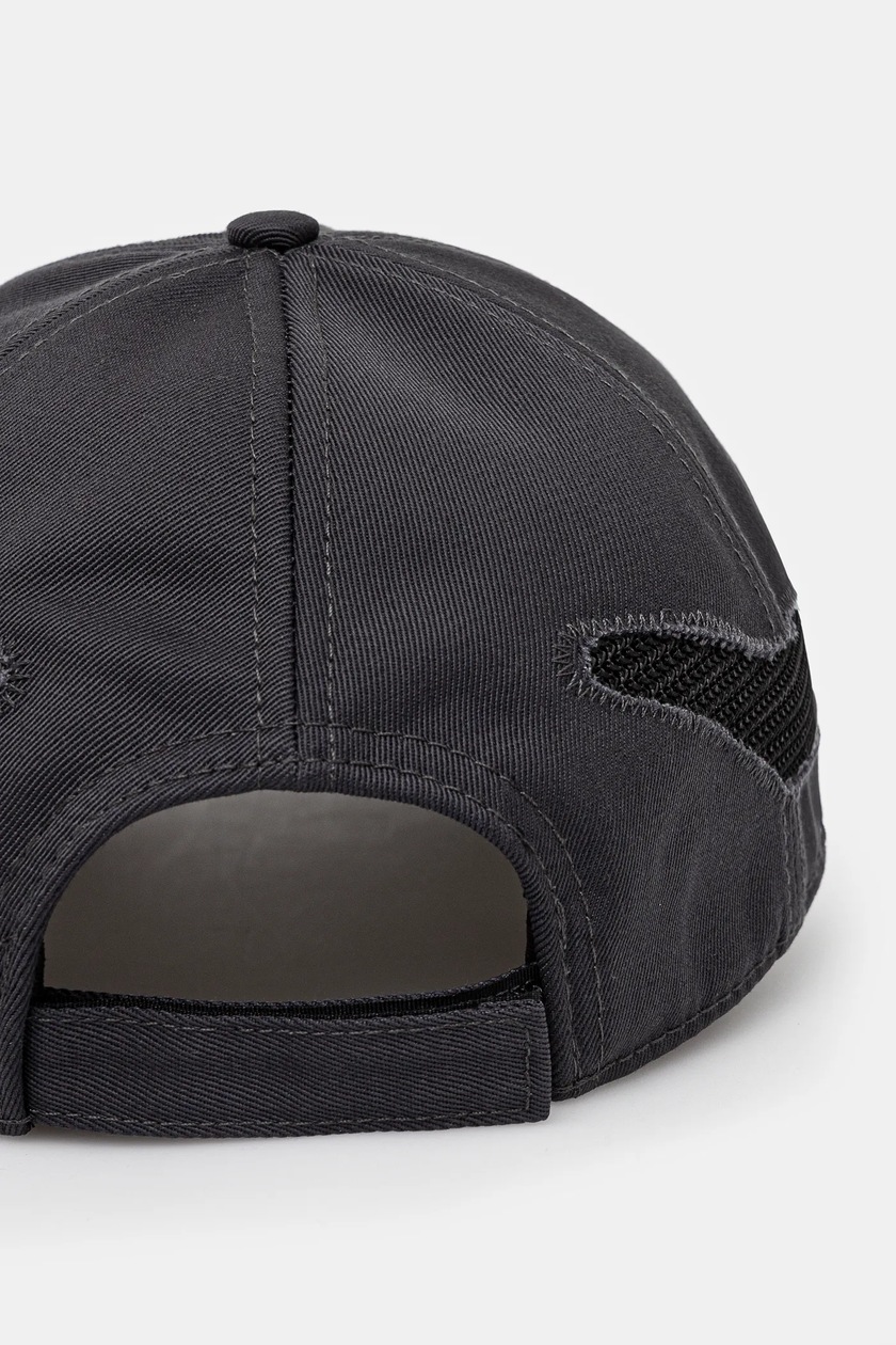 ROA baseball cap Cap 6 Panel gray color smooth RBUW219FA12