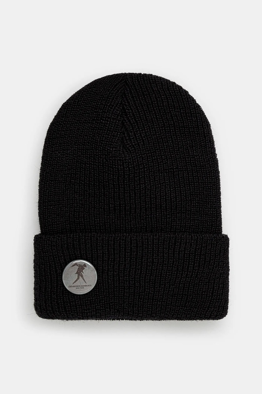 Ralph lauren black beanie hat sales
