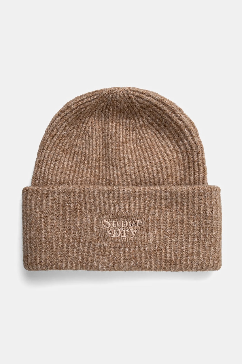 The North Face czapka Cozy Chunky Cabin Beanie kolor beżowy