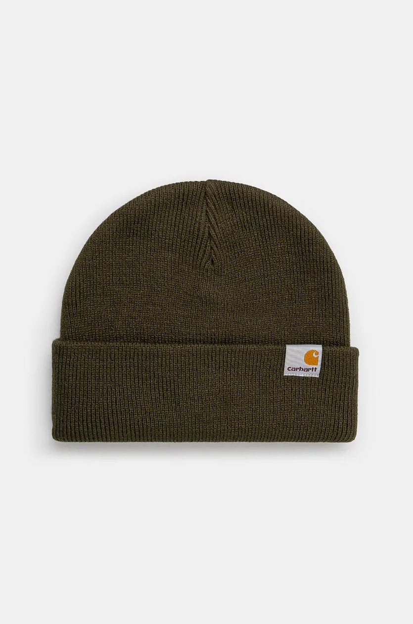Dark green carhartt beanie on sale