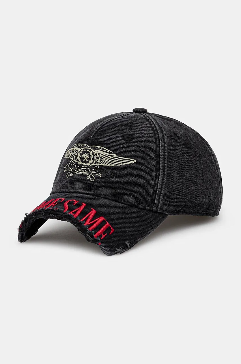 MARTINE ROSE CUT PEAK CAP 24ss キャップ Martine Rose cotton baseball cap Cut Peak Back Cap PRM EU