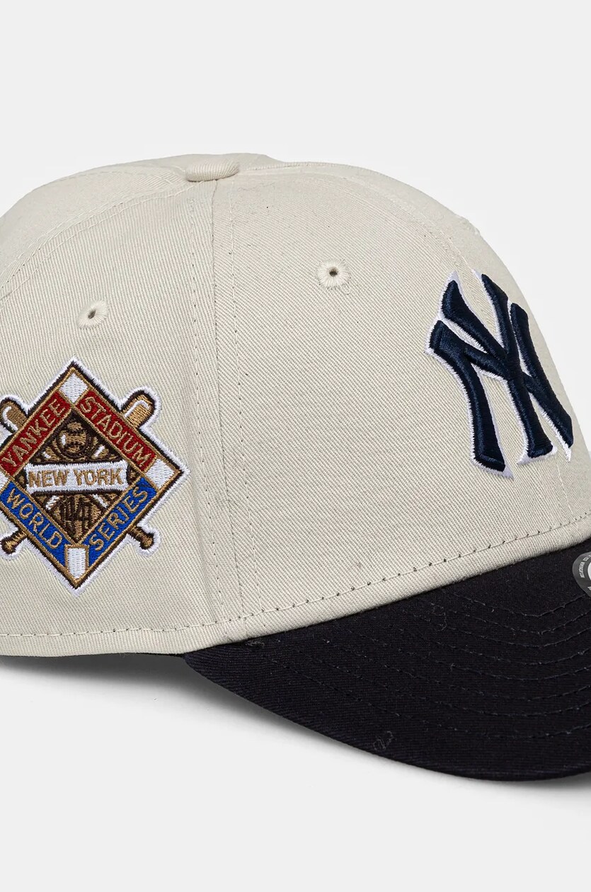 New Era cotton baseball cap NEW YORK YANKEES navy blue color New Era cotton baseball cap NEW YORK YANKEES navy blue color