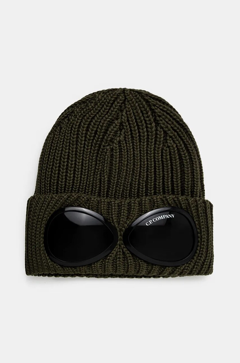 C.P. Company wool beanie Extra Fine Merino Wool Goggle Beanie PRM EU
