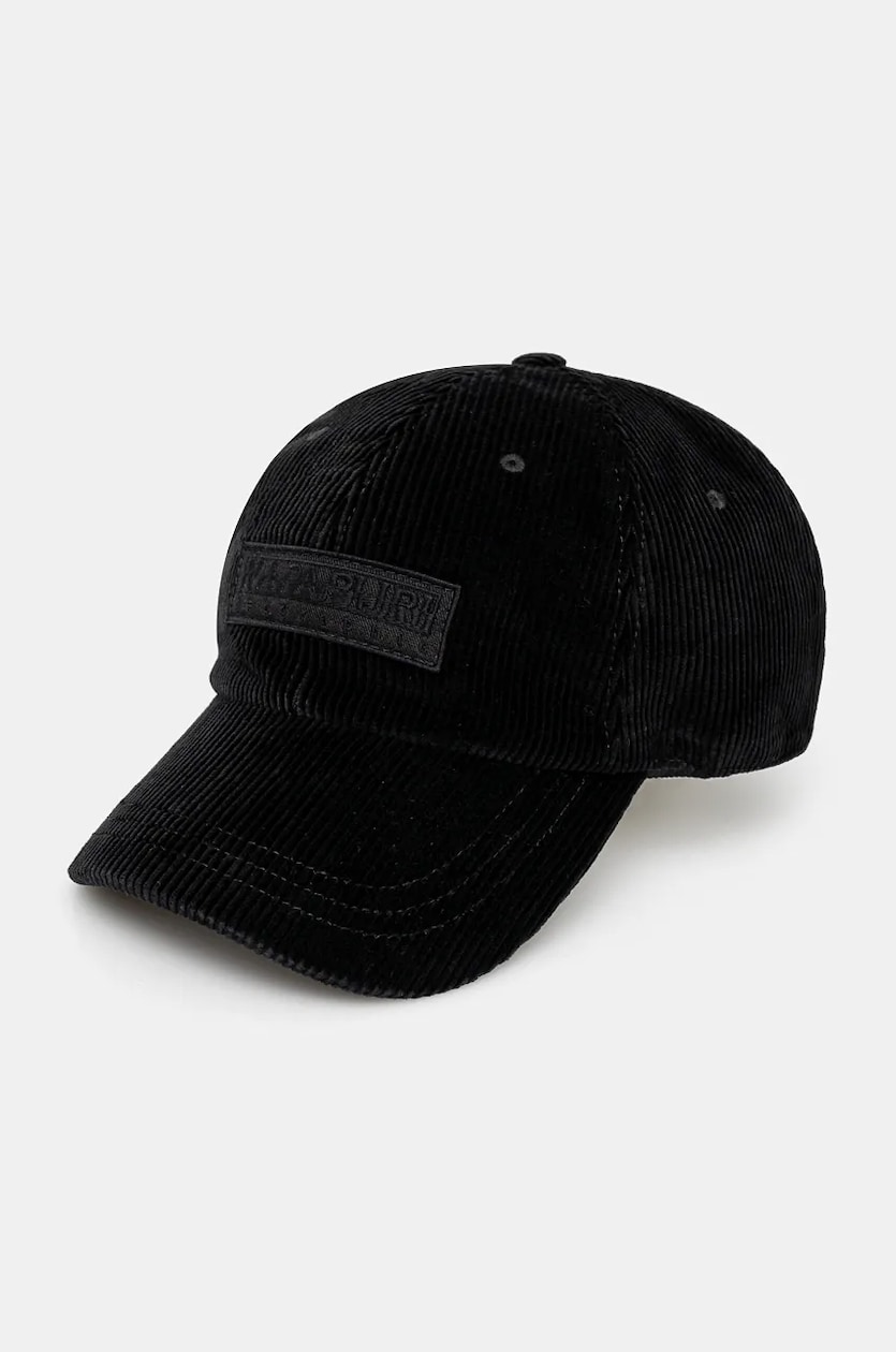 VETEMENTS cotton baseball cap Iconic Logo Cap black color VETEMENTS cotton baseball cap Iconic Logo Cap black color