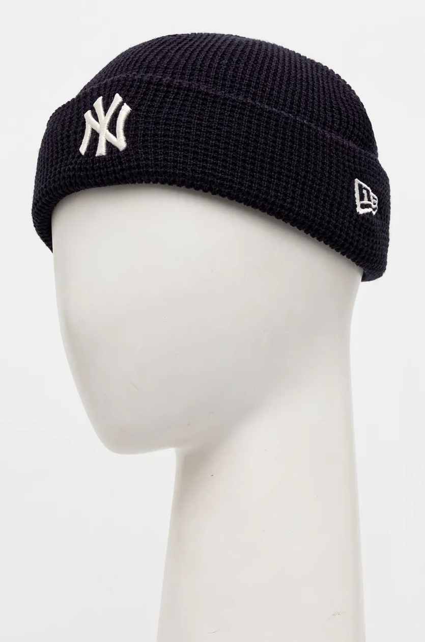New Era beanie SHORT CUFF BEANIE NEW YORK YANKEES navy blue New Era beanie SHORT CUFF BEANIE NEW YORK YANKEES navy blue
