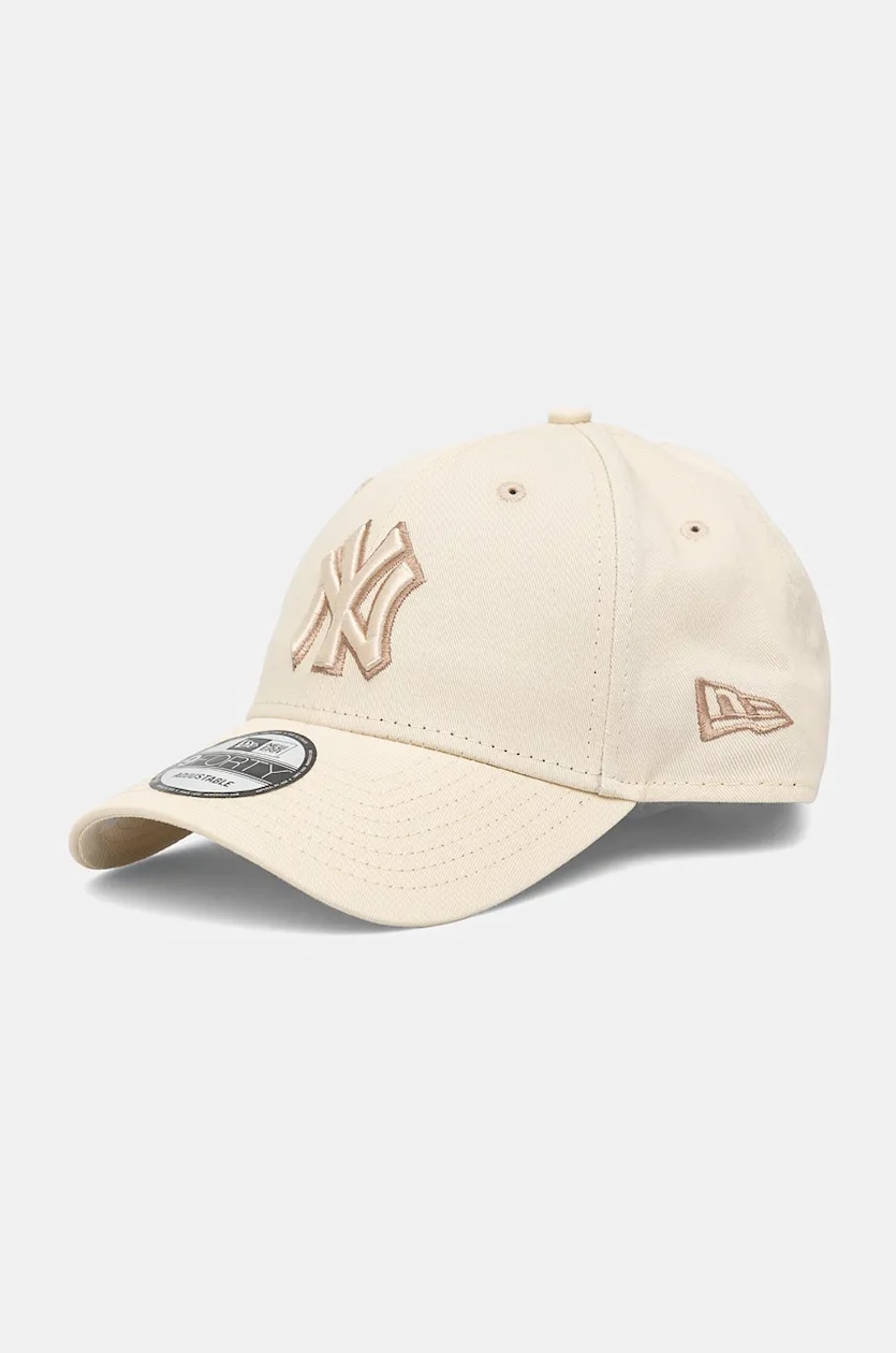 New Era cotton baseball cap TEAM OUTLINE 9FORTY® beige color New Era cotton baseball cap TEAM OUTLINE 9FORTY® beige color