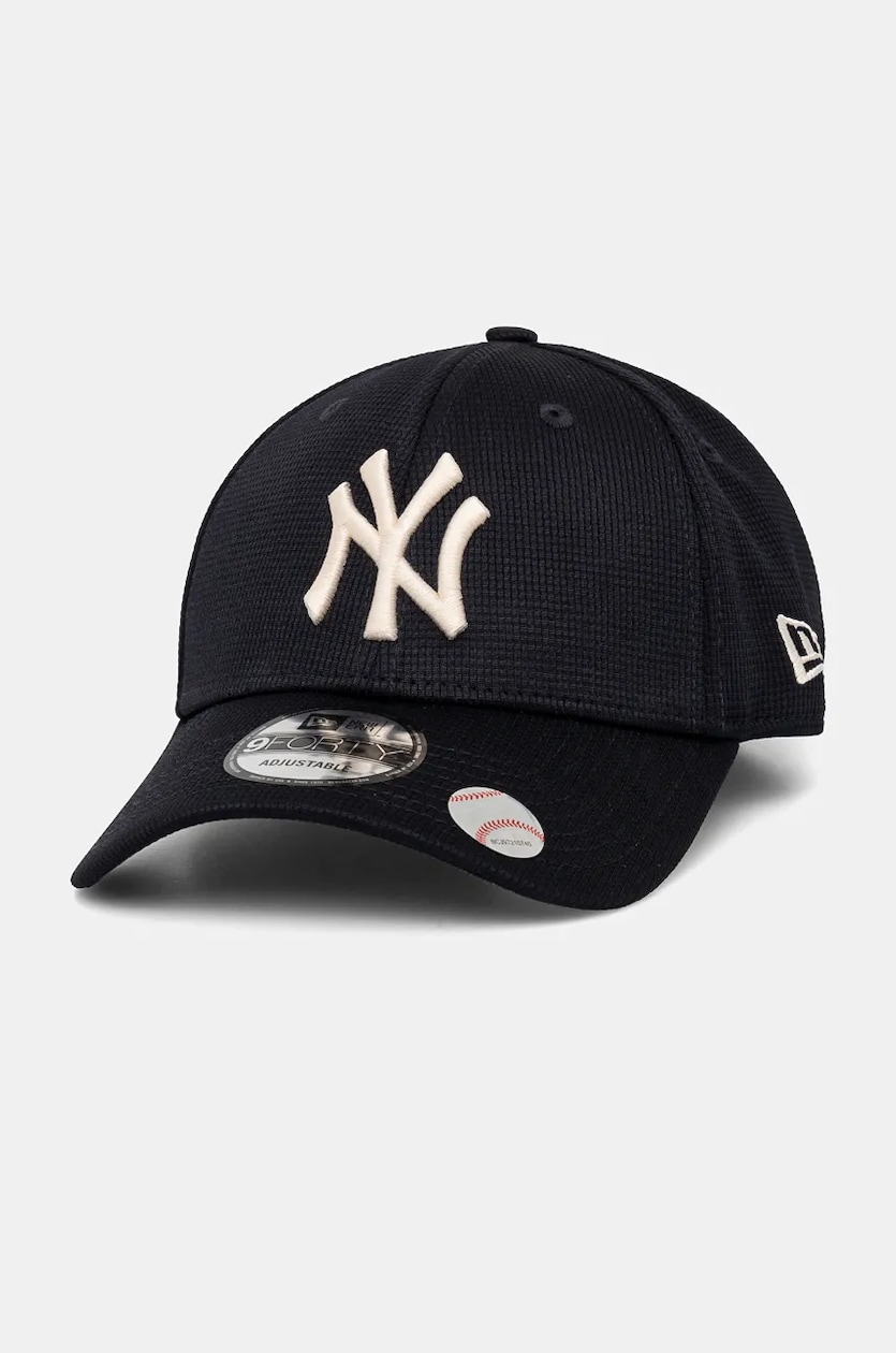 New Era cotton baseball cap NEW YORK YANKEES navy blue color New Era cotton baseball cap NEW YORK YANKEES navy blue color