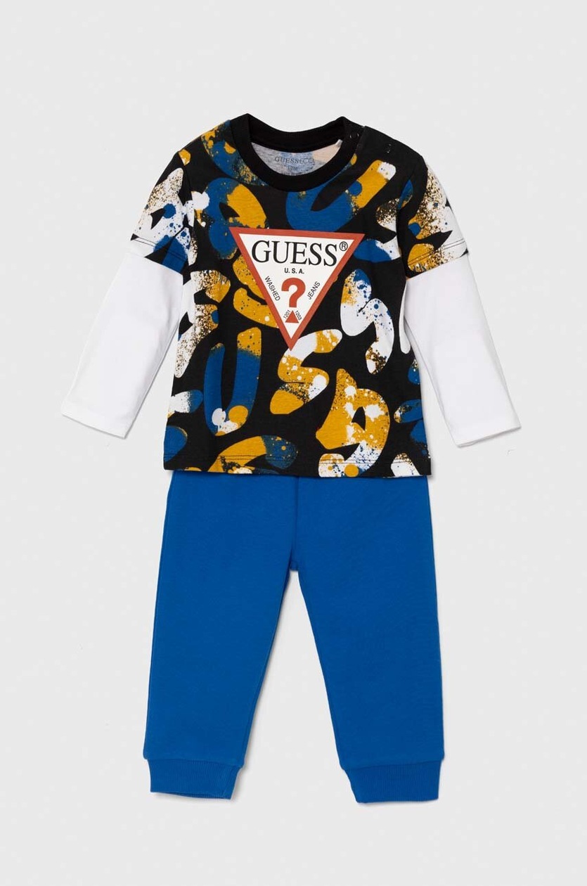 Guess Kids Abbigliamento Neonato Guess Guess Completo In Cotone