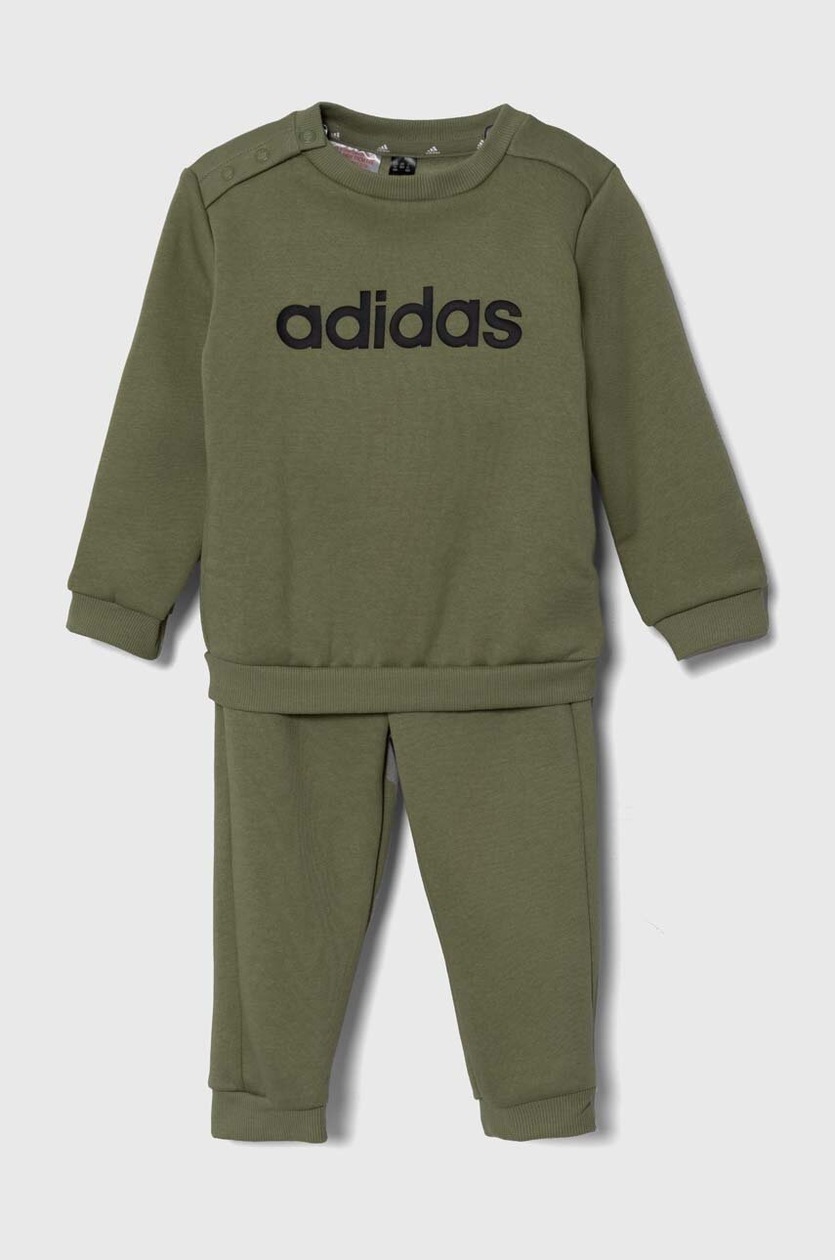 boys adidas khaki tracksuit