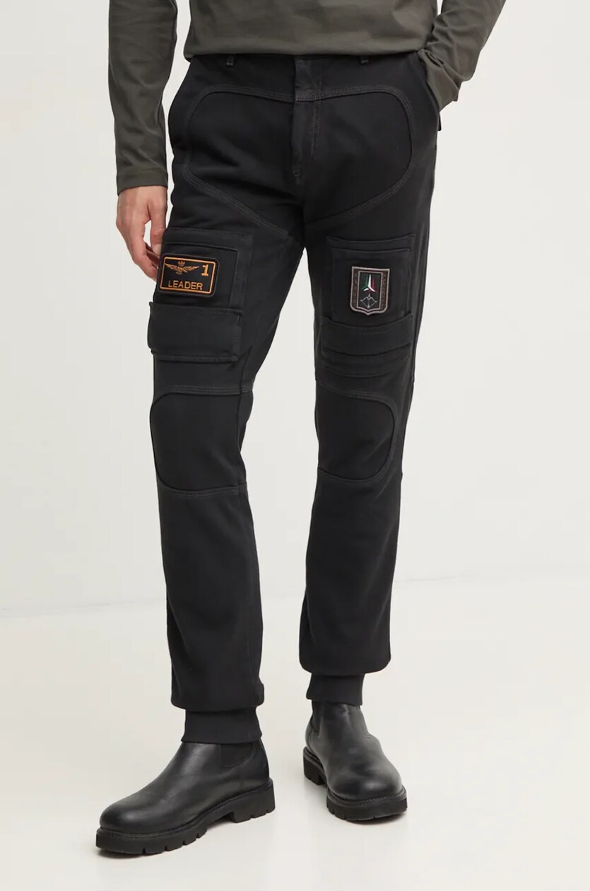 Aeronautica Militare pantaloni della tuta di cotone ANSWEAR