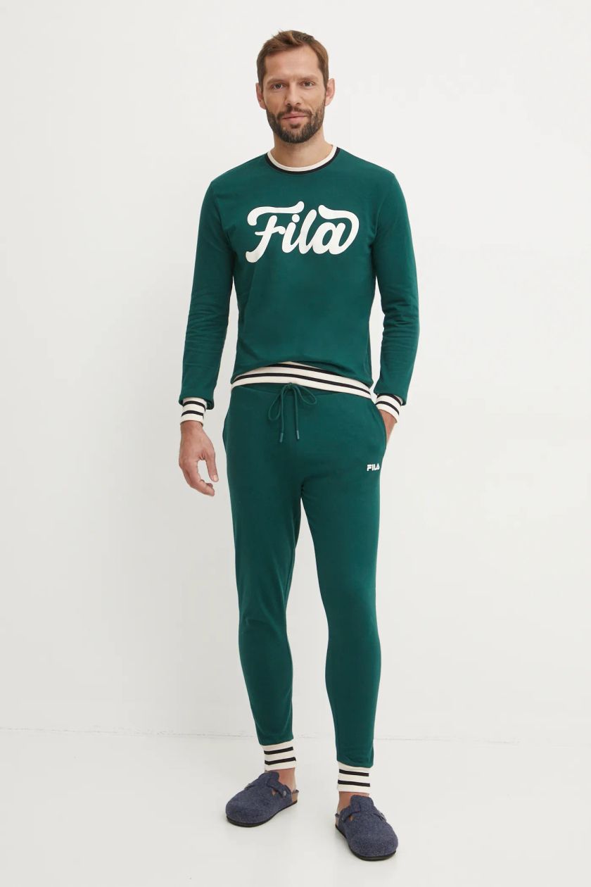 Fila tuta verde on sale