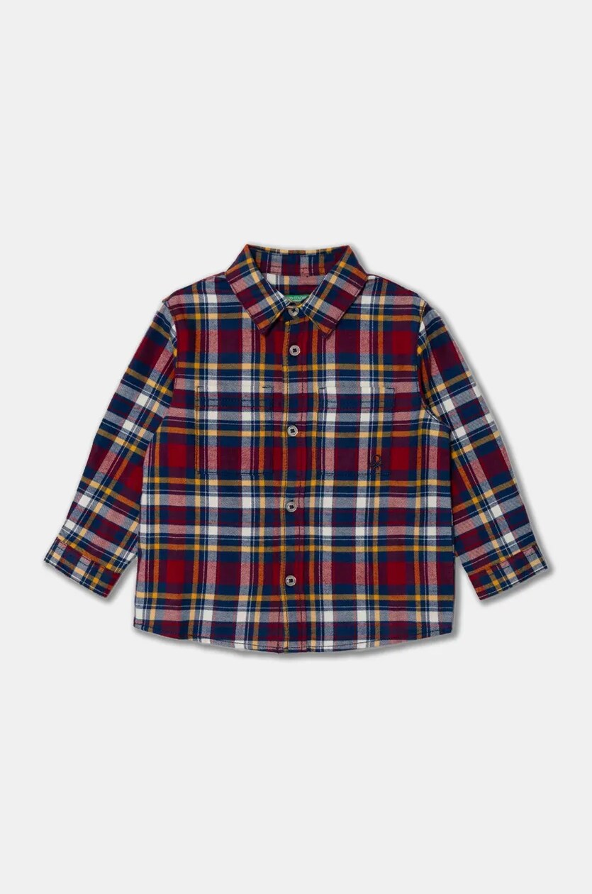 United Colors of Benetton camicia di cotone per bambini