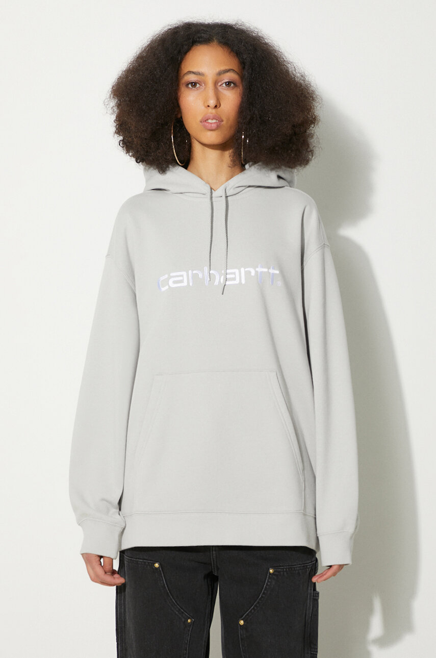 Grey carhartt hoodie women's new arrivals