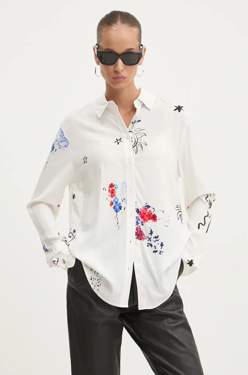 Maglie Desigual Desigual Camicie In Offerta Maglia Manica Lunga