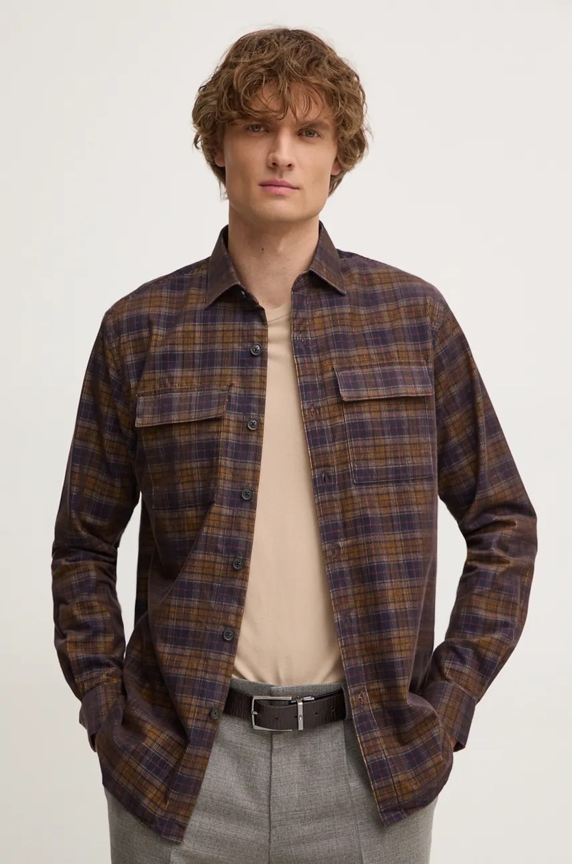 Autunno Inverno Uomo Velluto a Coste Camicie Casual Doppia Tasche Manica Lunga Albicocca Camicia Vestiti Vintage Top Versatile, Luce EN8, XS Autunno Inverno Uomo Velluto a Coste Camicie Casual Doppia Tasche Manica Lunga Albicocca Camicia Vestiti Vintage Top Versatile, Luce EN8, XS