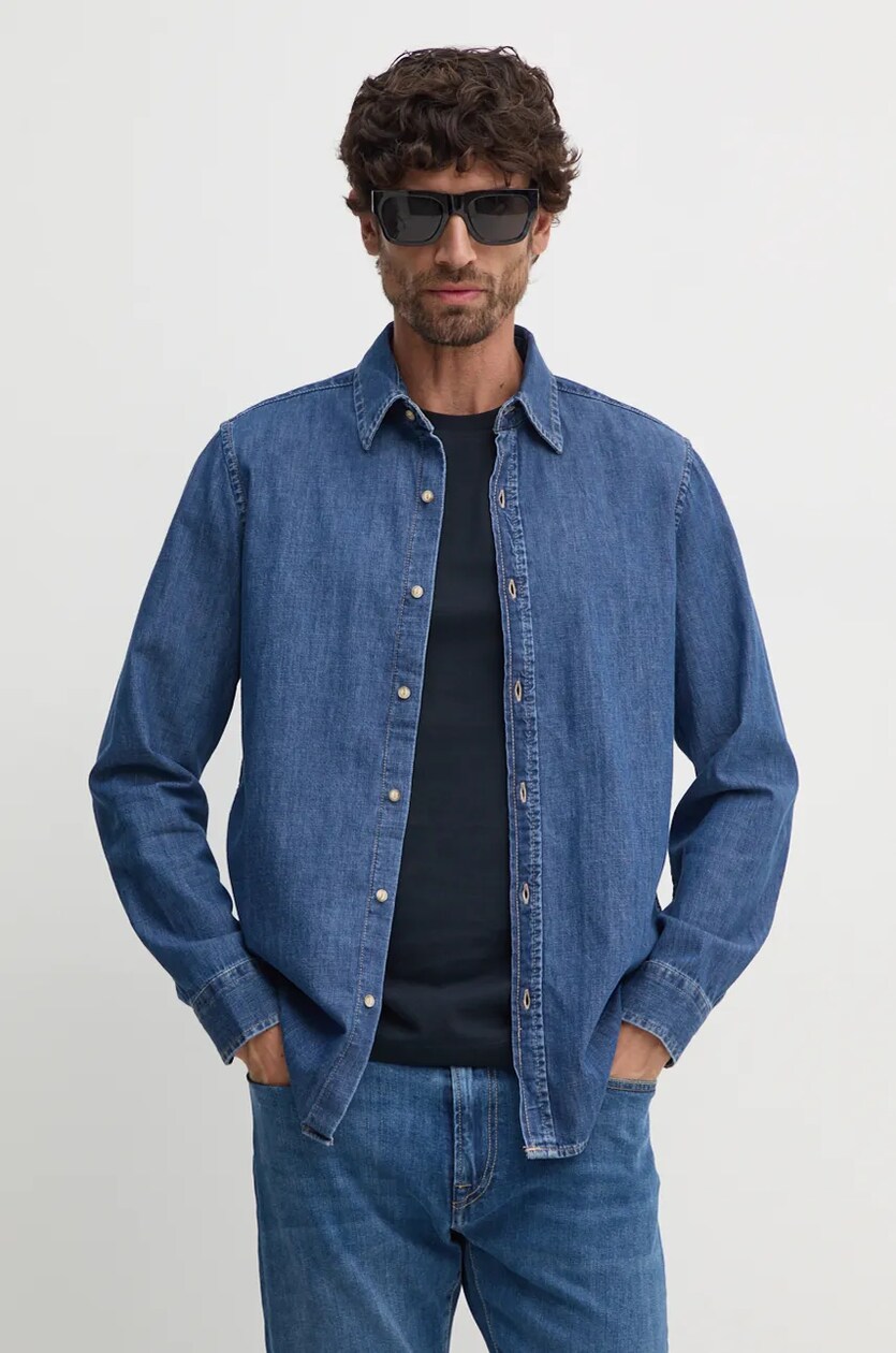 United Colors of Benetton camicia di jeans acquista su Answear ANSWEAR