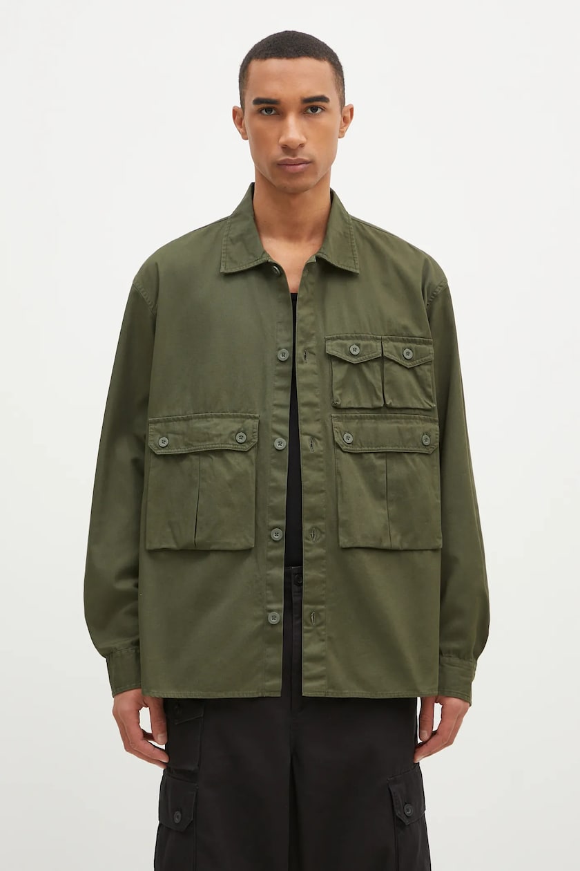 Carhartt WIP cotton shirt Longsleeve Tracker Shirt PRM EU Carhartt WIP cotton shirt Longsleeve Tracker Shirt PRM EU