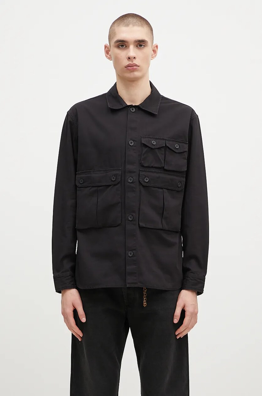 Carhartt WIP cotton shirt Longsleeve Tracker Shirt PRM EU