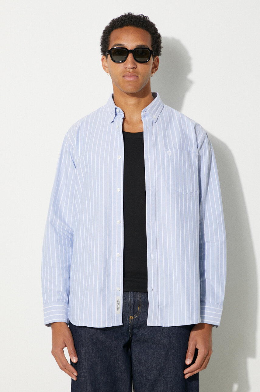 Carhartt WIP cotton shirt Longsleeve Dowlen PRM EU Carhartt WIP cotton shirt Longsleeve Dowlen PRM EU