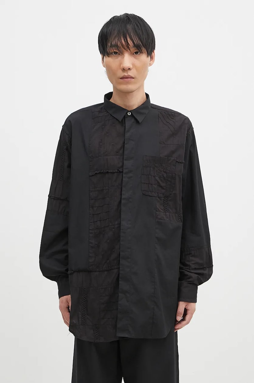 Engineered Garments cotton shirt Combo Short Collar PRM EU Engineered Garments cotton shirt Combo Short Collar PRM EU