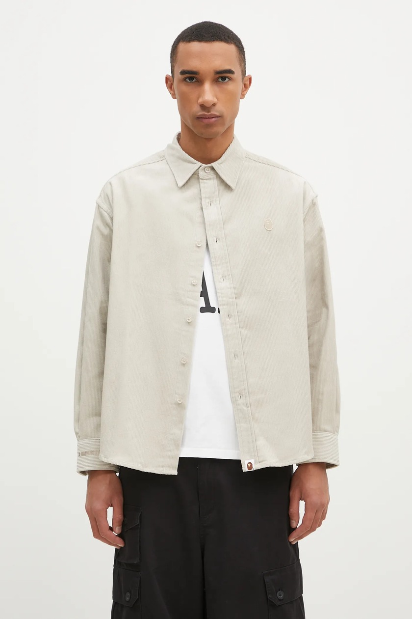 ラルフローレン 90s BLAKE linen shirt XL beige Polo Ralph Lauren linen shirt Long Sleeve Sport Shirt beige color