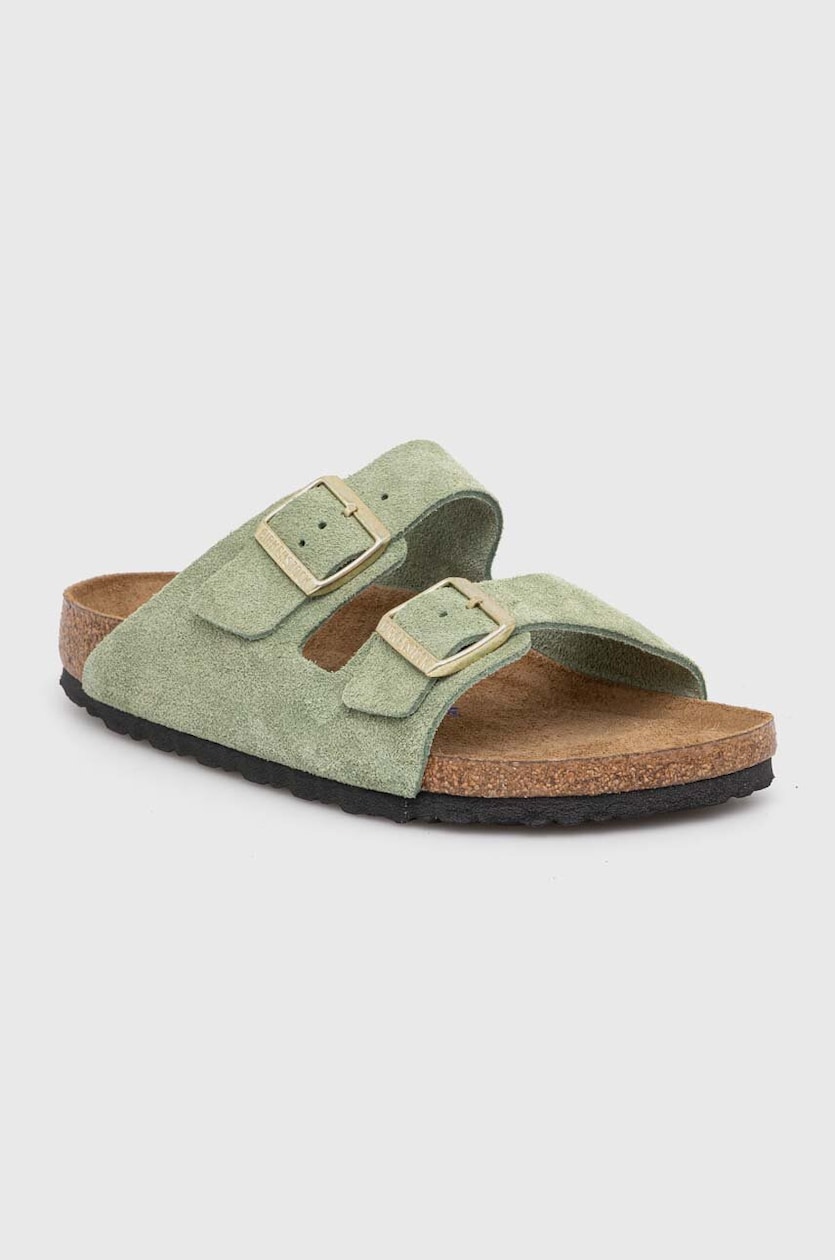 Birkenstock ciabatte slide in camoscio Arizona SFB