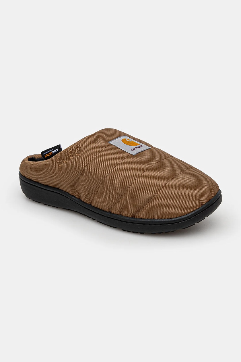 サンダル Carhartt WIP \"Carhartt Slippers\" Slides Carhartt-WIP Slippers (Slides) - Black/White | Garmentory