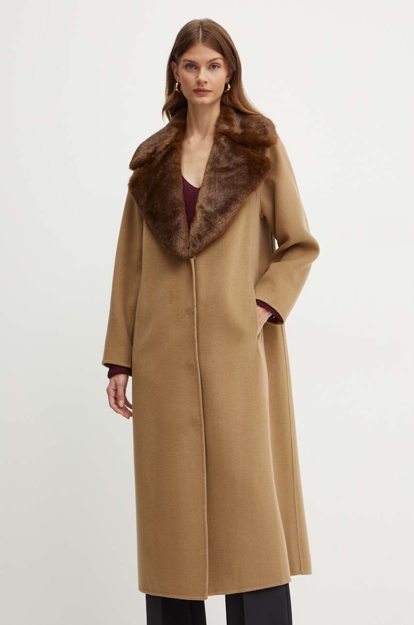 Luisa Spagnoli cappotto in lana SUSSULTO