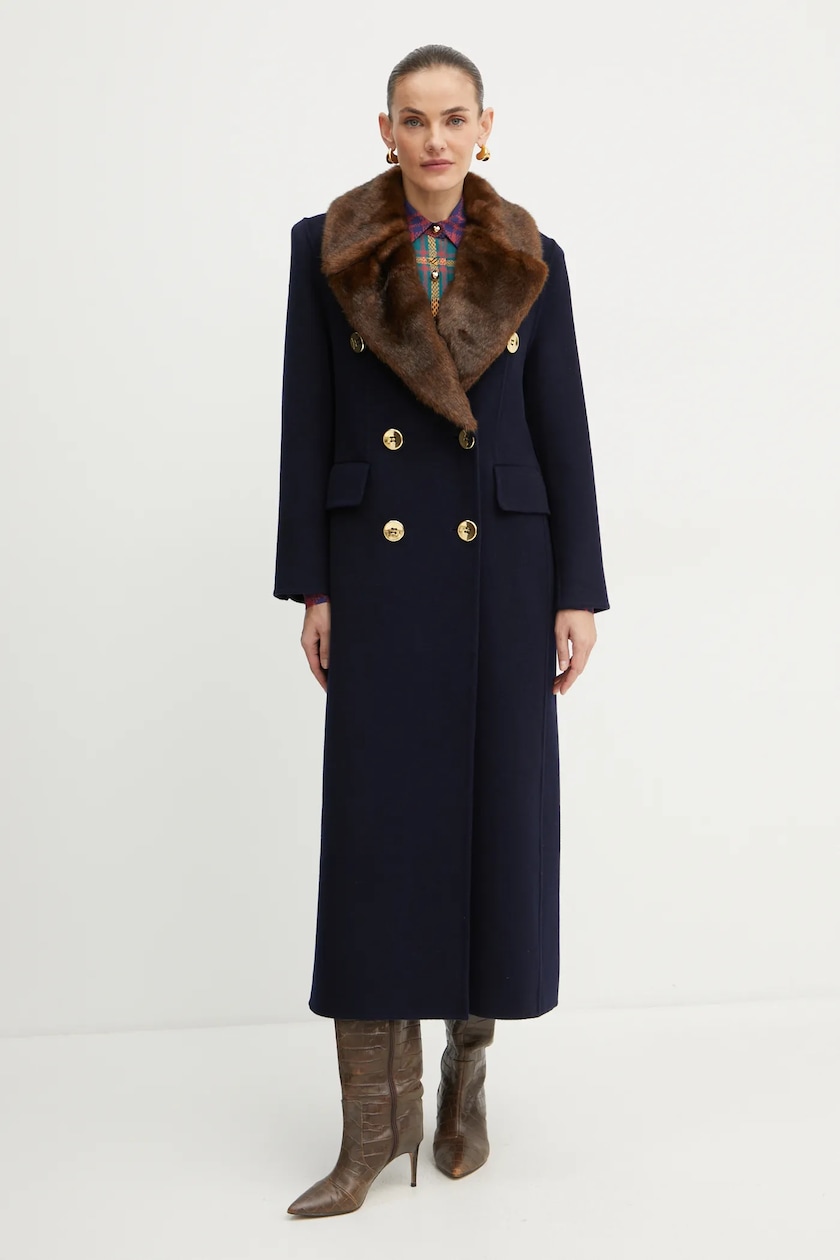 Cappotto Doppiopetto Cappotti Di Luisa Spagnoli Cappotto Classico