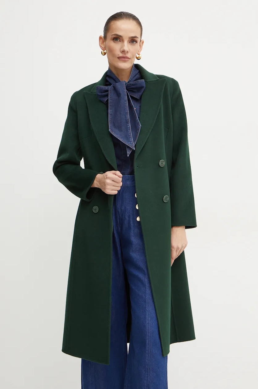 Luisa Spagnoli cappotto in lana SPLENDOR