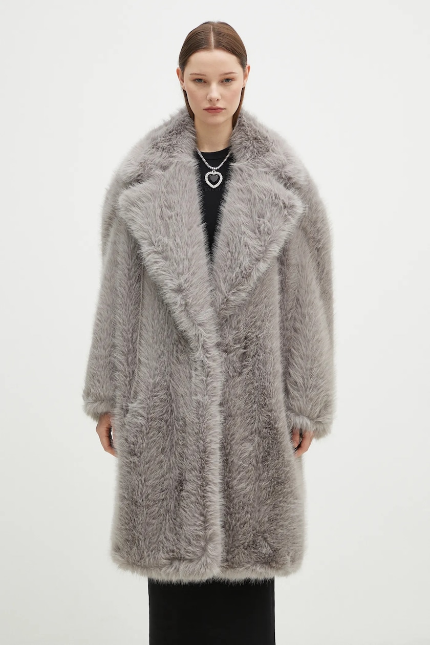 コート SPORTMAX Woman Coat Grey 2512011021600 014 Sportmax coat Manico PRM EU
