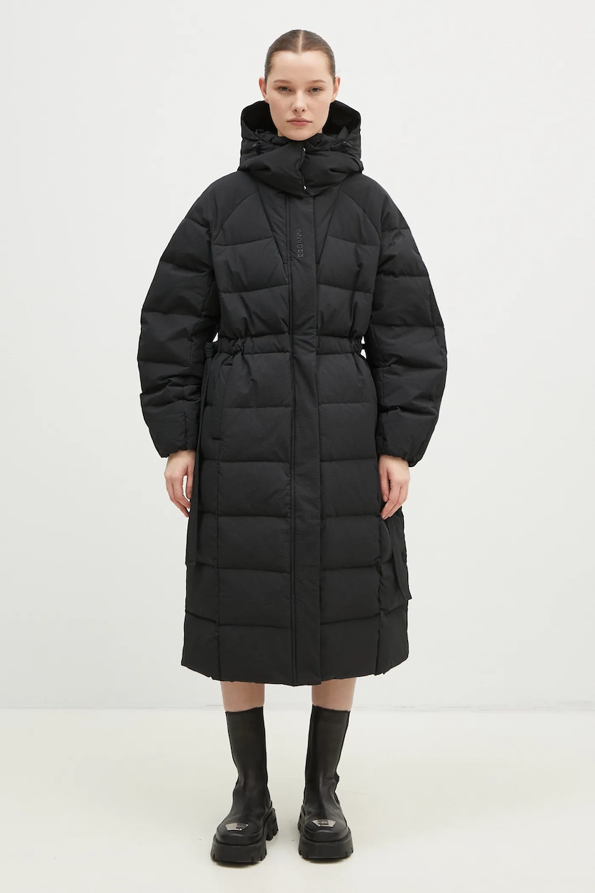 GANNI down jacket Tech Seersucker Puffer Coat PRM EU