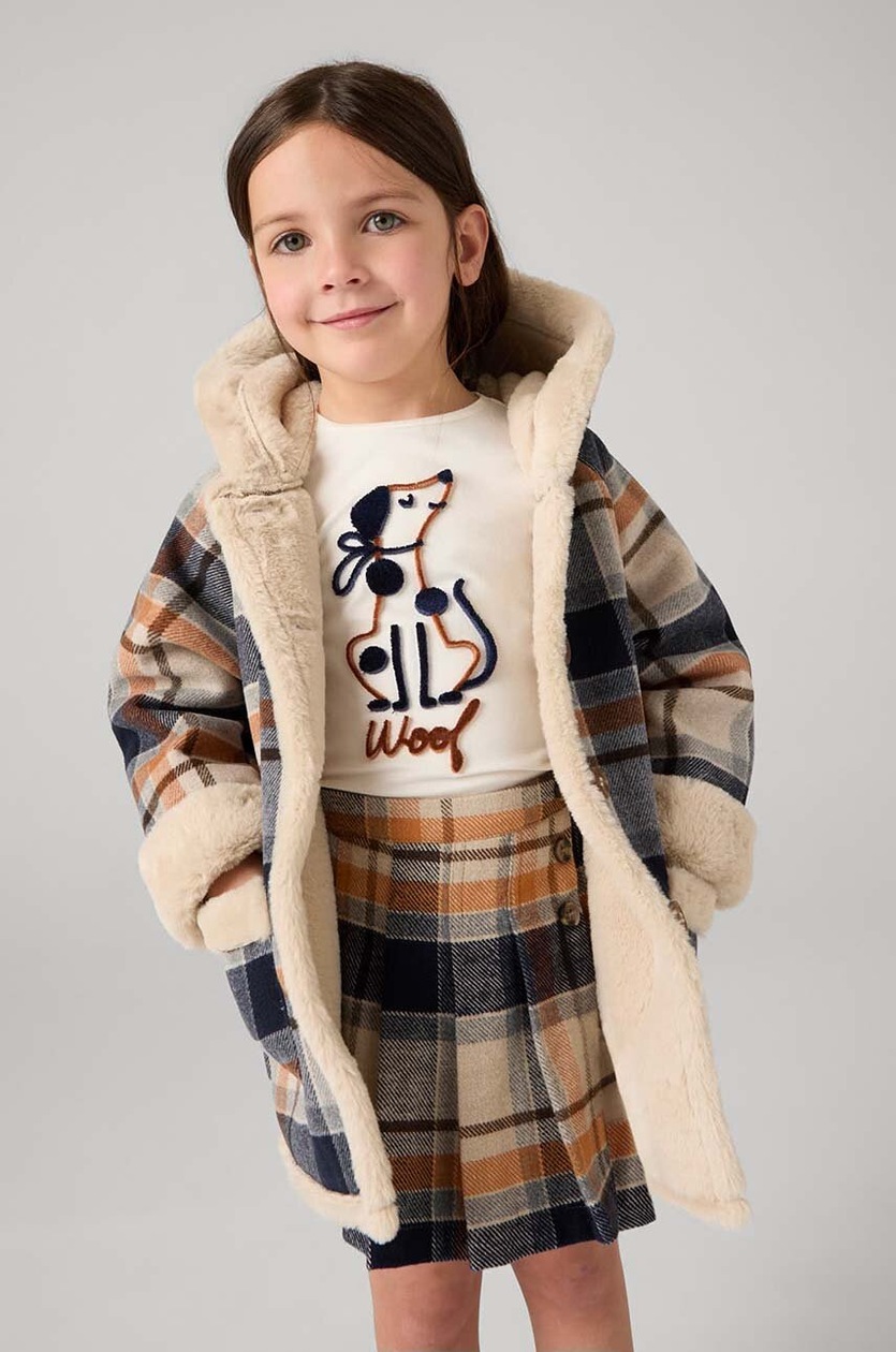 Mayoral cappotto con aggiunta di lana per bambini