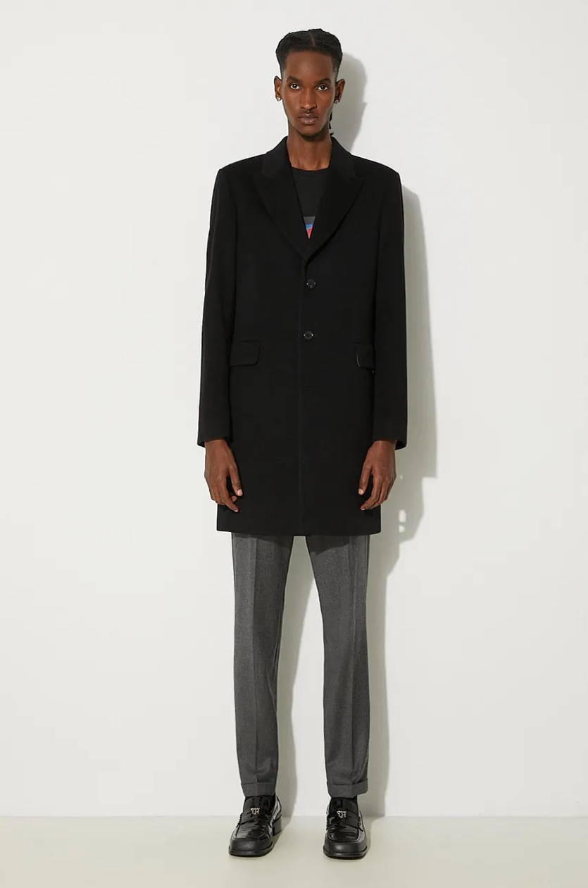 Paul Smith wool coat black color M1R 222P J00110