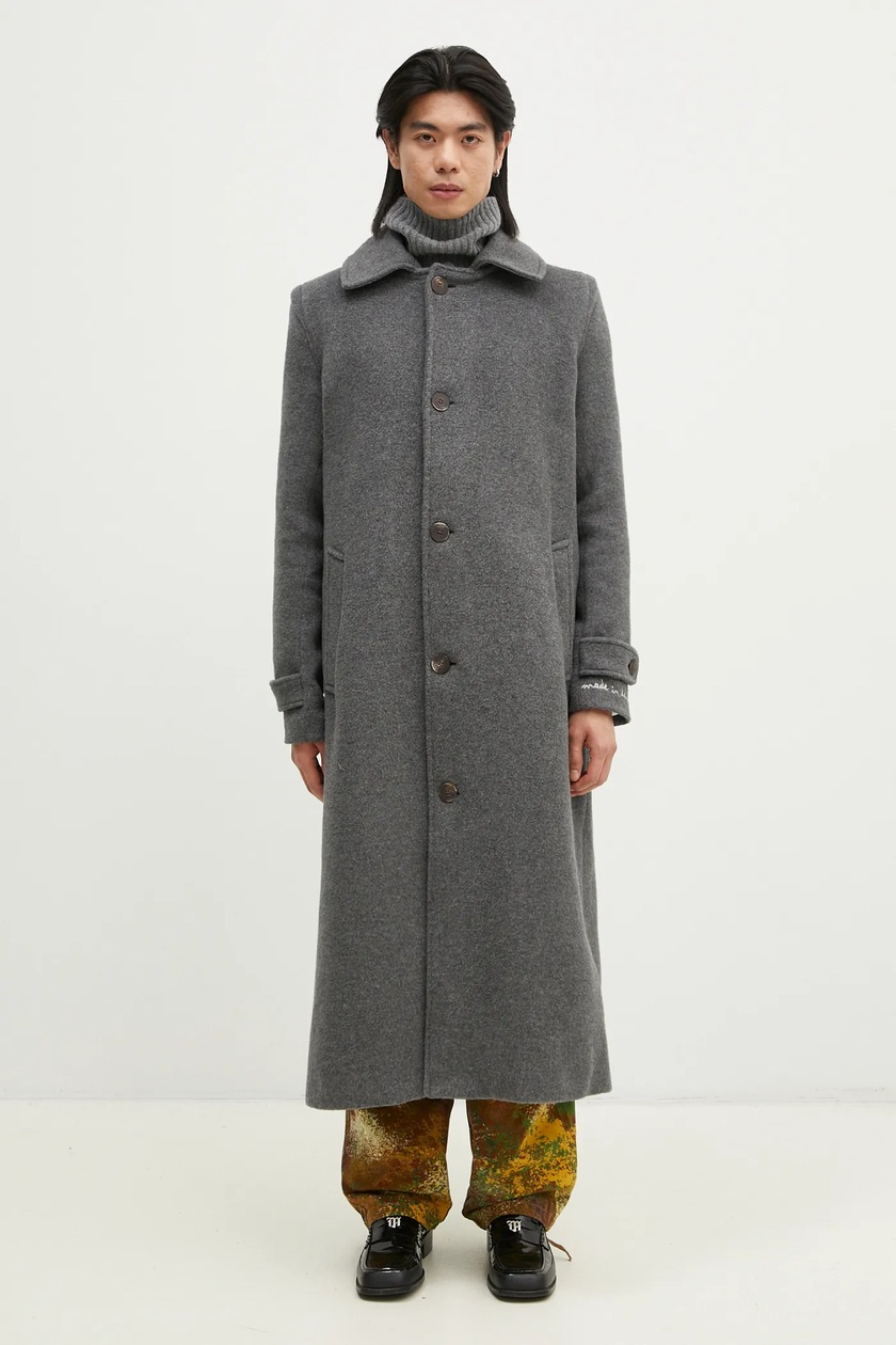 A.P.C. wool coat manteau gaston PRM EU