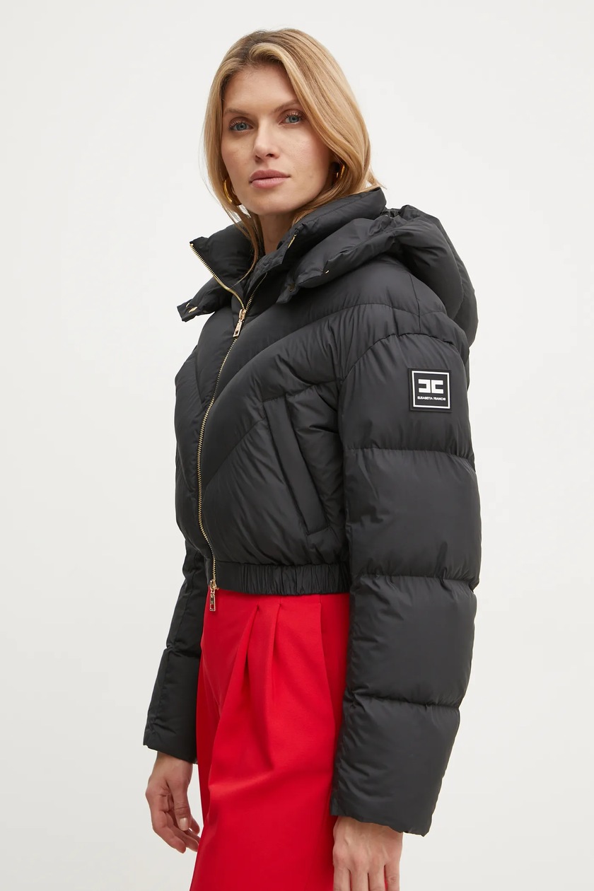 ジャケット ELISABETTA FRANCHI Woman Jacket Black GI138 110 image_eb290329-47b8-4549-9f7d-